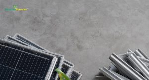 太陽能板回收示意圖