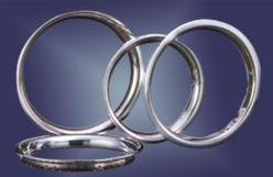 STEEL CHROME WHEEL COVERS