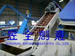 塑膠薄膜回收、粉碎、清洗、脫水、烘乾全套機械設備