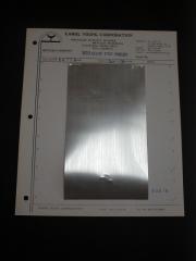 FIRE/WATER PROOF METALLIC RIGID SHEET WITH SELF-ADHESIVE FOR WALL /FLOORING/ROOF