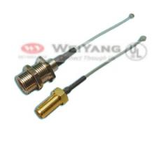 High Frequency FEP Coaxial Cable- Mini 0.81 銀編