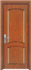 Baking painted wood doors