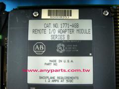 A-B PLC ALLEN BRADLEY 1771 PROGRAMMABLE CONTROLLER CPU:1771-ASB REMOTE I/O ADAPT