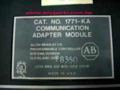 (A-B PLC) ALLEN BRADLEY 1771 PROGRAMMABLE CONTROLLER CPU:1771-KA COMMUNICATION A