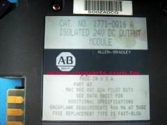 (A-B PLC) ALLEN BRADLEY 1771 PROGRAMMABLE CONTROLLER CPU1771-OQ16 A ISOLATED OUT