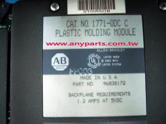 (A-B PLC) ALLEN BRADLEY 1771 PROGRAMMABLE CONTROLLER CPU1771-QDC C PLASTIC MOLDI