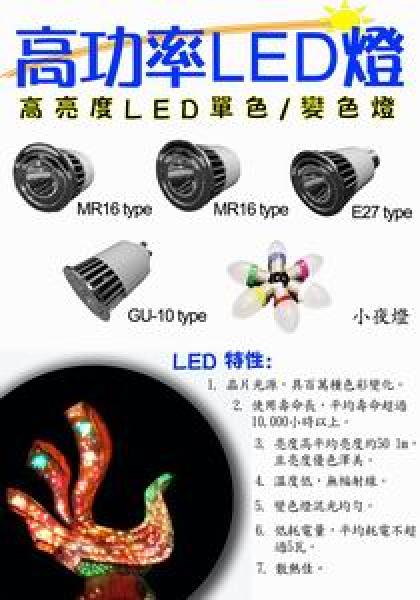 高亮度LED照明產品::::夢想地股份有限公司::::led