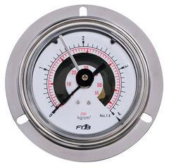 電接點式壓力計, 簡易型壓力開關, 充油式壓力計, 雙面