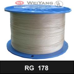 High Frequency FEP Coaxial Cable- RG 178 B /U