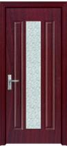 Chinese interior pvc hdf  doors