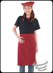 半身圍裙-KA4:::台南團體服,餐飲圍裙,工作圍裙,防水圍裙,日式圍裙,半身圍裙,廚師圍裙,各式團體服製訂做:::
