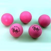橡膠發泡粉紅球