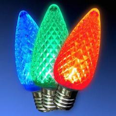 LED C7灯泡,蜡烛灯,圣诞装饰灯
