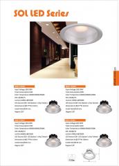 LED COB recessed downlight