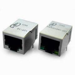 12F Series . 10Base-T RJ45 Jack With Magnetic Module