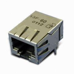 13F-6X Series . 10/100 Base-T RJ45 Jack With Magnetic Module(13F-6X Series)