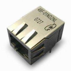 48F Series . 1000Base-T RJ45 Jack With Magnetic module(48F Series)