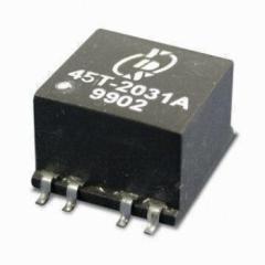 45T Series . Single ISDN SoInterface SMD 1.5/3KVrms Isolation Transformer(45T Se