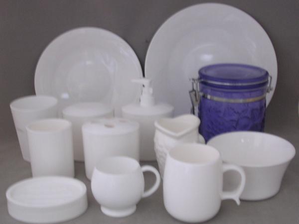 環保材料玉米澱粉生物可分解材料(PLA)衛浴、餐具、家用品射出製品