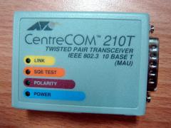 Allied Telesyn CentreCOM 210T (AT-210T) Twisted Pair Transceiver網路轉換器