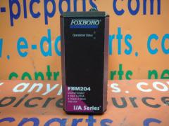 FOXBORO I/A Series P0914SY FBM204 Channel Isolated 4 input, 0-20mA 4 output, 0.2