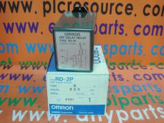OMRON TIME DELAY RELAY RD-2P TIME: 2S 220V